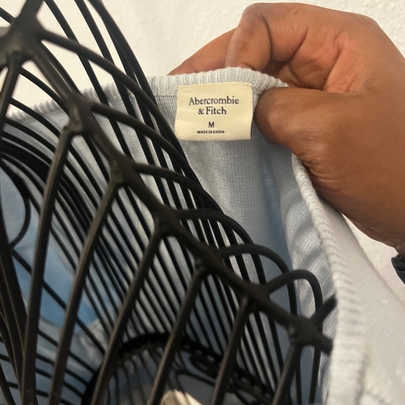 Abercrombie & Fitch Light Blue Cardigan Size M - Picture 5 of 6